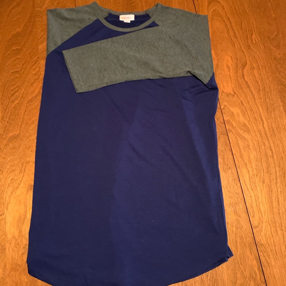 Lularoe M Randy Blue and Gray